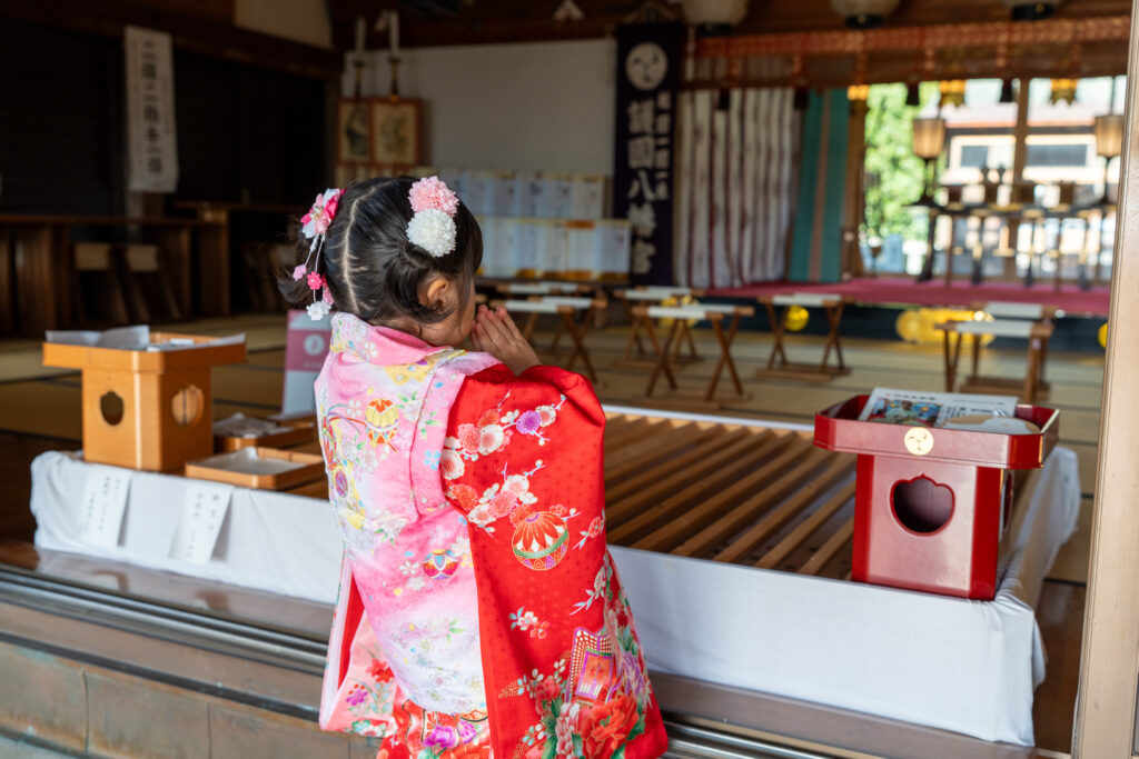七五三参り10 - 越中護国八幡宮